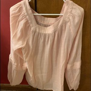 Delicate pink Lauren Conrad blouse